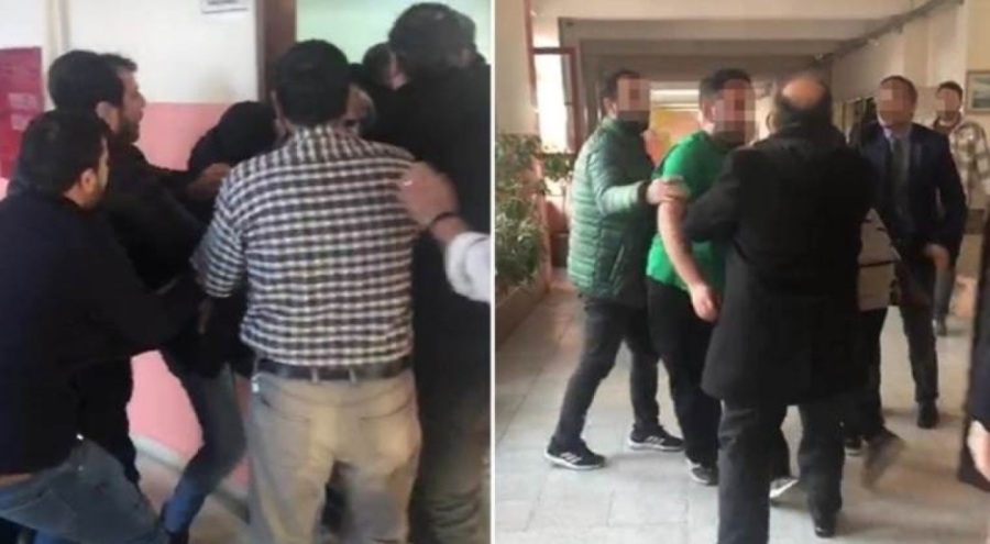 Velilerden öğretmenlere saldırı!