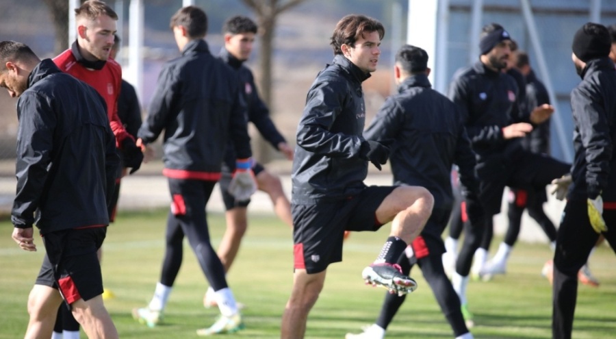 Sivasspor'da Kayserispor maçı hazırlıkları devam ediyor