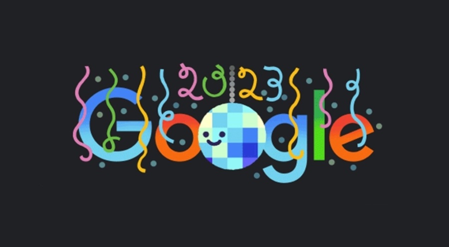 Google'dan yeni yıla özel doodle