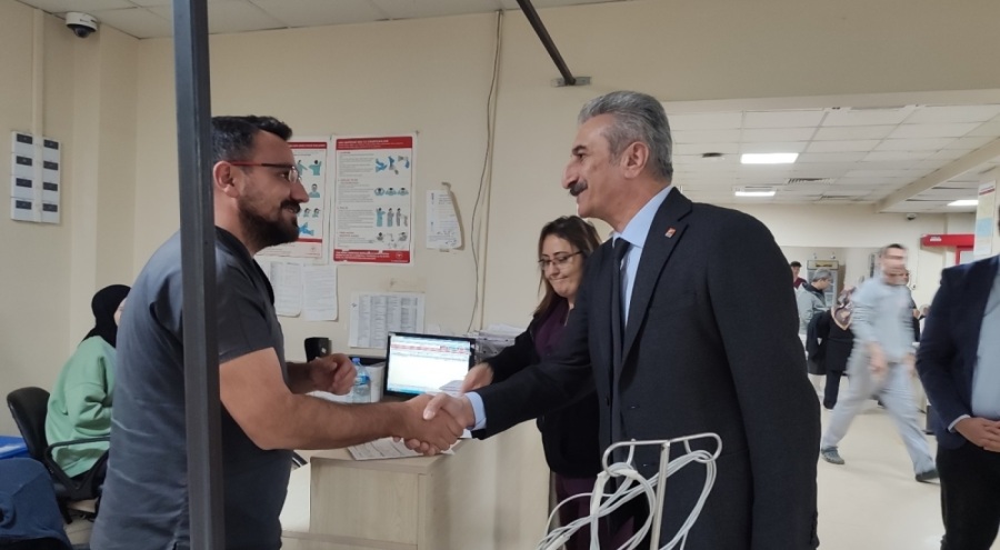 CHP Bursa İl Başkanı Yeşiltaş'tan yeni yıl ziyaretleri