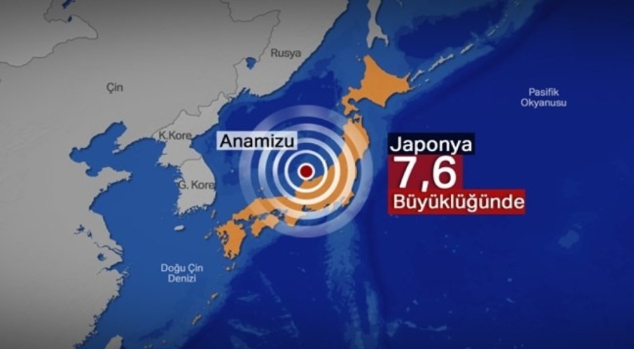 Japonya'da 7,6 büyüklüğünde deprem: Ölü sayısı tırmanıyor