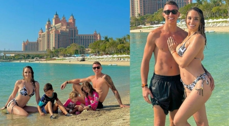 Muslera, ailesiyle yeni yıla Dubai'de girdi