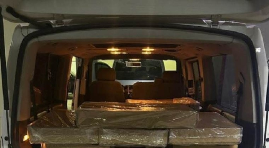 Piyasa değeri 650 bin lira olan kaçak makaronlar yakalandı!