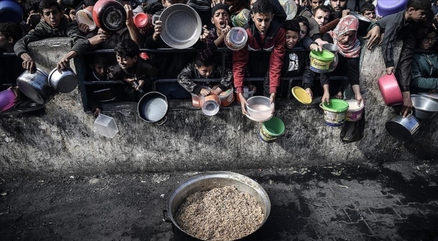 BM: Gazze'de on binlerce insan açlıktan kıvranıyor