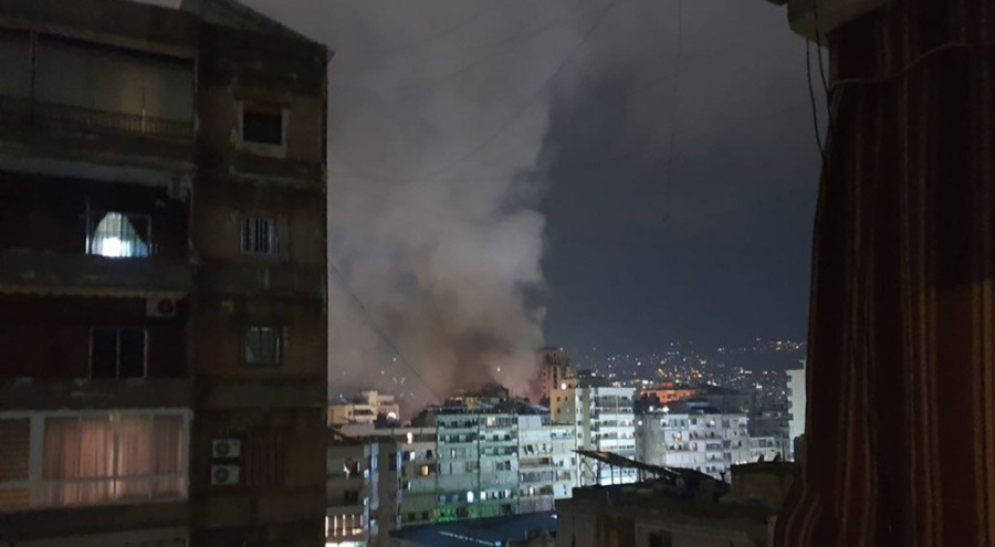 Beyrut'ta bir patlama oldu