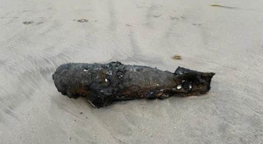 Kaliforniya'da İkinci Dünya Savaşı bombası sahile vurdu!