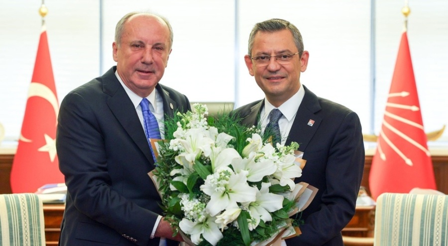 Muharrem İnce ile Özgür Özel bir araya geldi