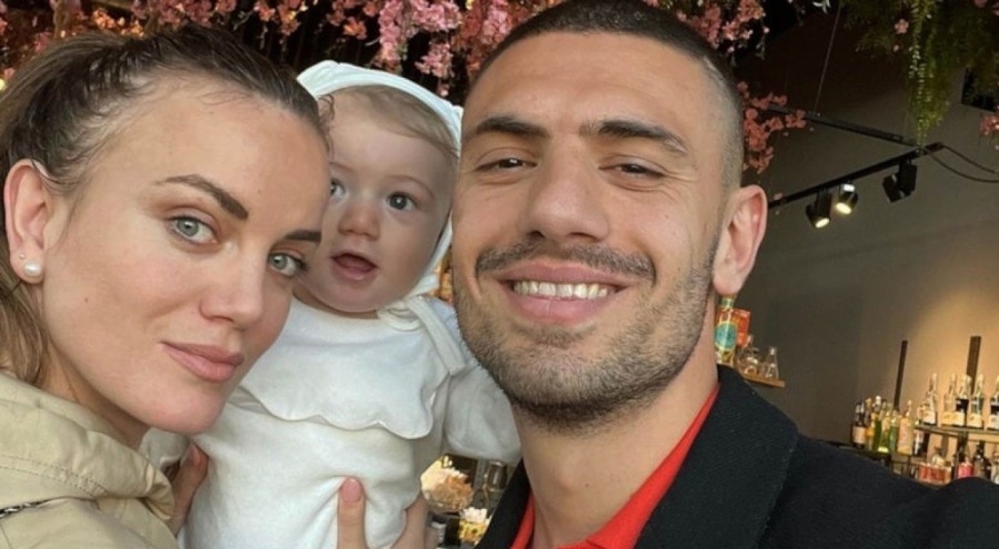 Milli yıldız Merih Demiral ikinci kez baba oluyor