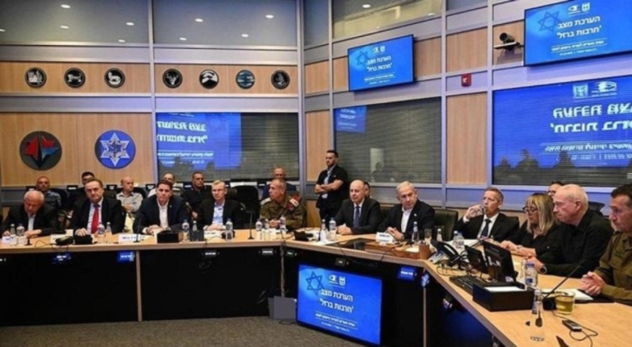 İsrail'de savaş kabinesi toplantısında tartışma çıktı