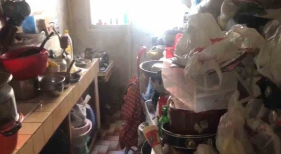 Yalova'da çöp evden 2 ton atık çıktı