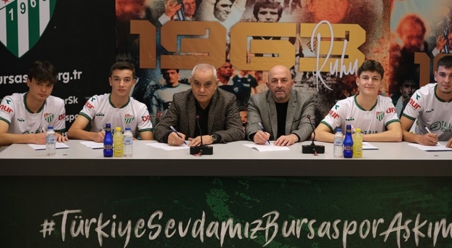 Bursaspor Kulübünden 4 önemli imza!
