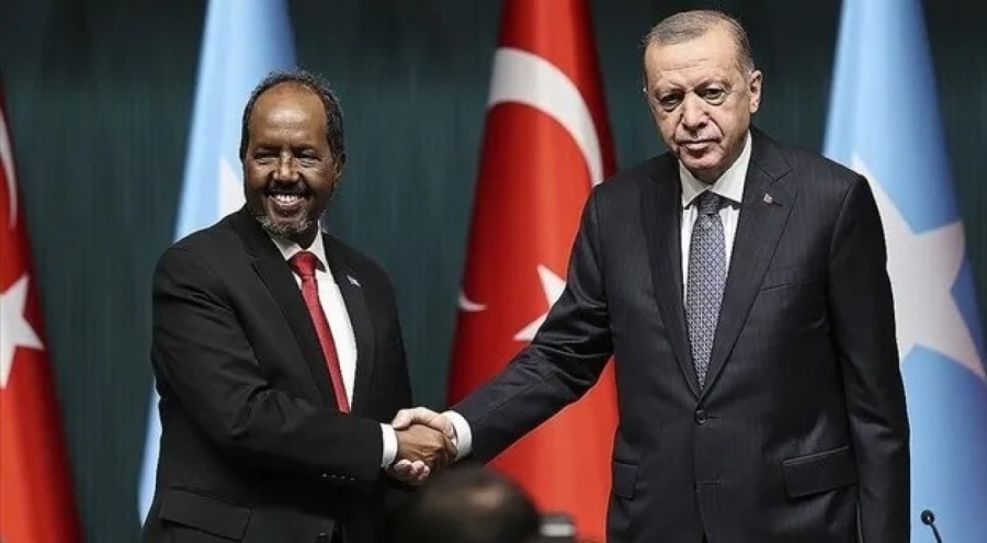 Erdoğan, Somali Cumhurbaşkanı Hasan Şeyh Mahmud'la telefonda görüştü