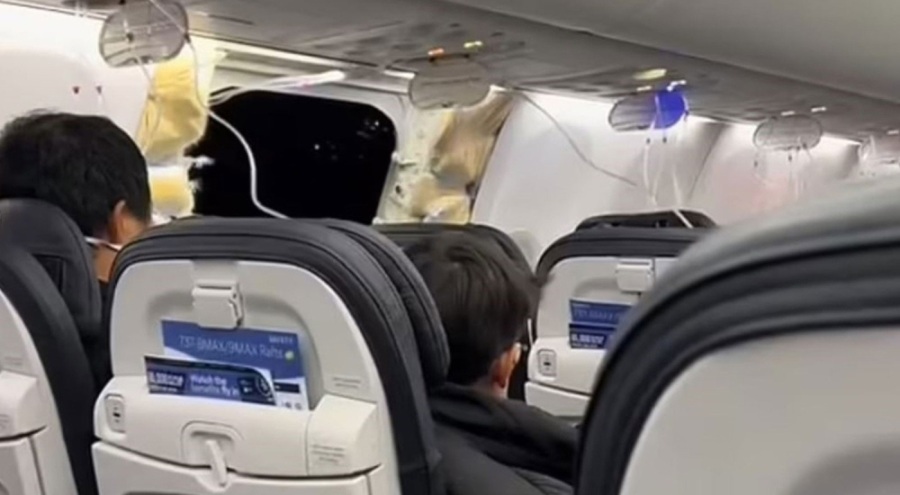 Alaska Havayolları tüm Boeing 737-MAX 9 uçakları yere indiriyor