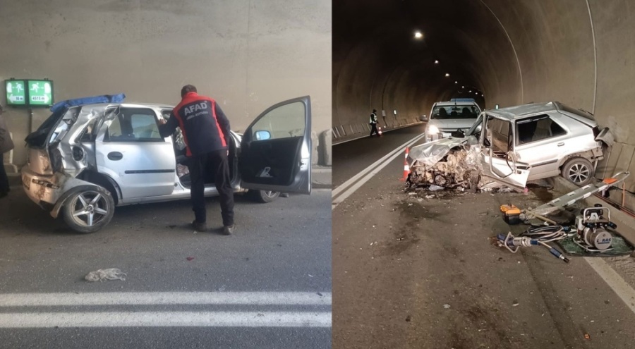 Artvin'de iki otomobilin çarpıştığı kazada 5 kişi yaralandı