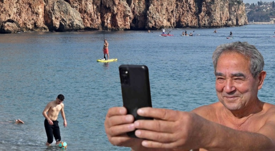 Antalya'dan Almanya'daki gurbetçileri kıskandıracak selfie