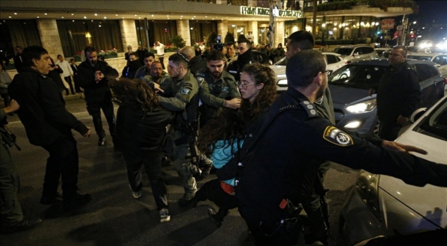 İşgalci İsrail'den savaş karşıtı Yahudilere müdahale