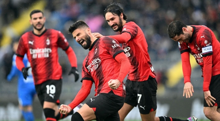 Milan, Empoli'yi 3 golle yendi