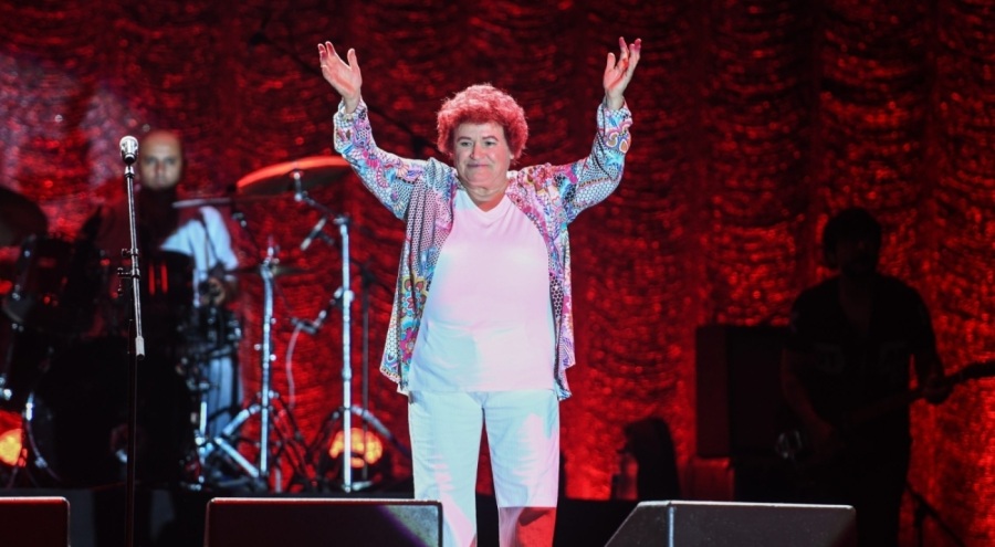 Selda Bağcan'ın konser prova kıyafeti gündem oldu!