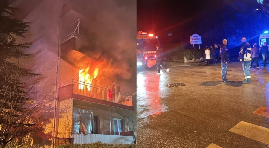 Eskişehir'de çocuğun çakmakla oyunu evi yakıtı! 16 kişi hastanelik oldu