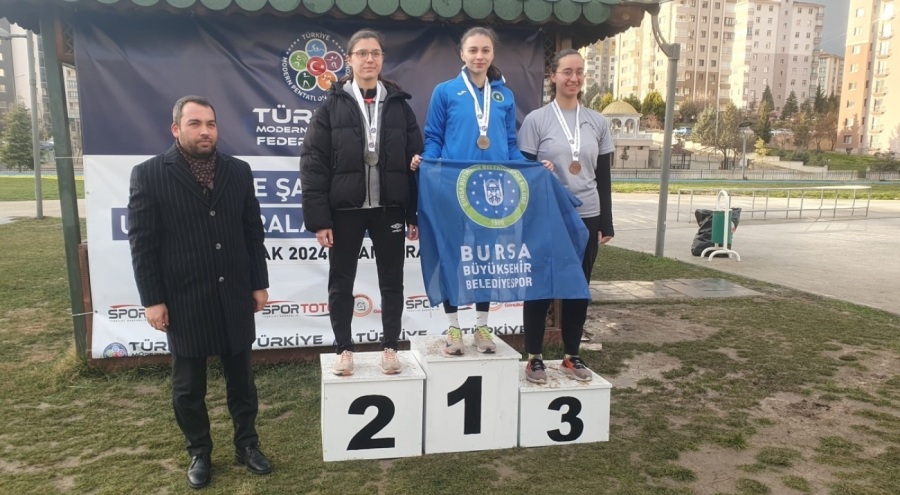 Bursa Büyükşehir Belediyespor Kulübü 3 madalya kazandı