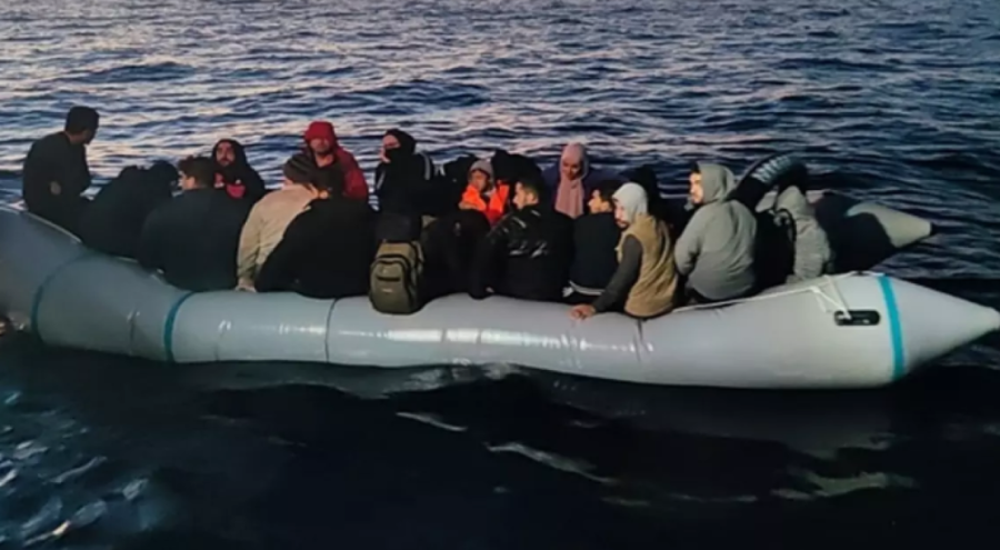 25 düzensiz göçmen yakalandı