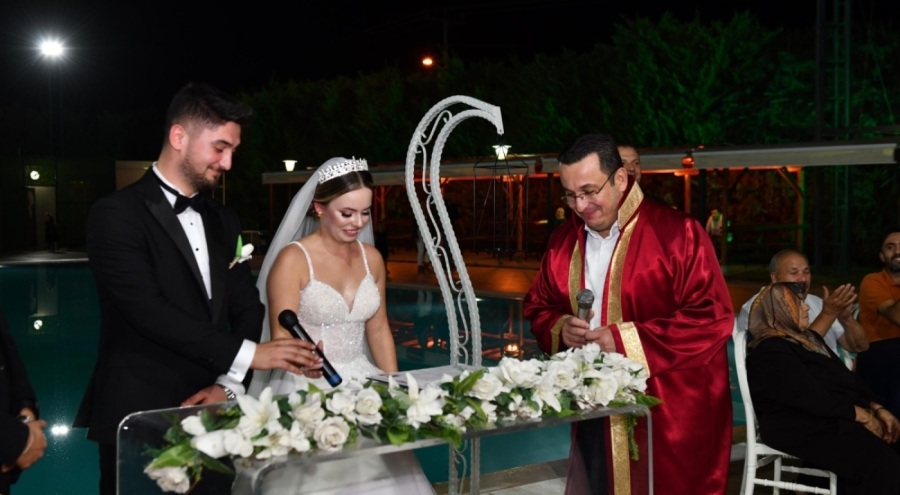 2023 yılında Bursa Mustafakemalpaşa'da 724 nikah kıyıldı