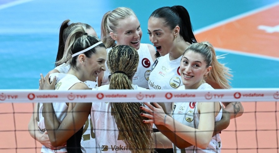 VakıfBank, Fransa'nın Mulhouse ekibini mağlup etti