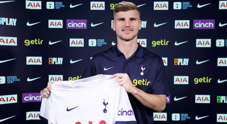 Tottenham, Timo Werner'i kiralık olarak renklerine bağladı