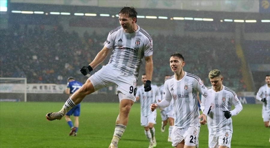 Beşiktaş deplasmanda kazandı