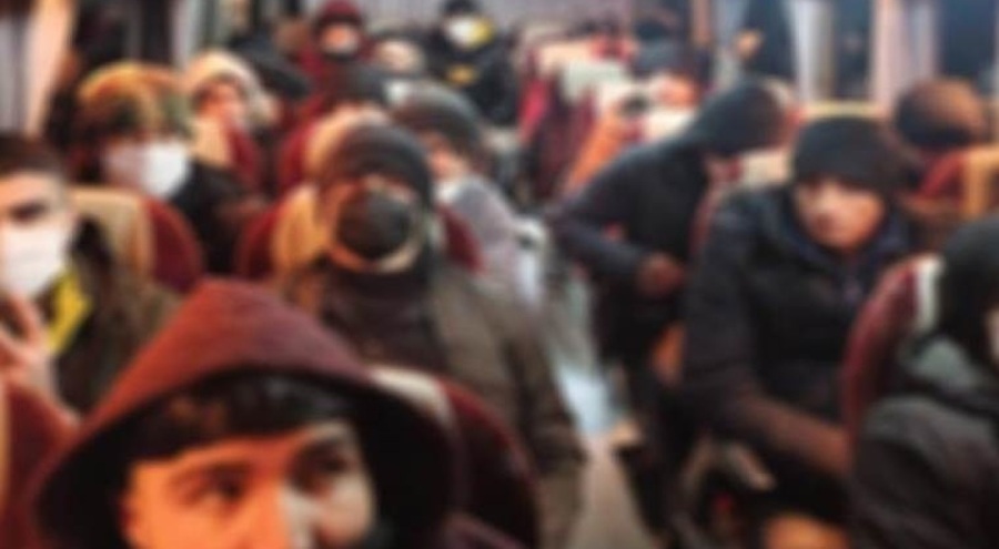 24 kaçak göçmen yakalandı!