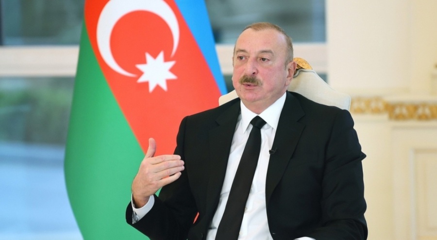 Aliyev: Ermenistan'ı savaşa hazırlayan ülke Fransa'dır
