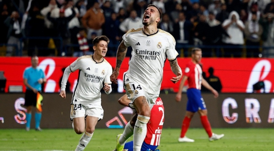 Derbide kazanan Real Madrid finalde! Alkışlar milli futbolcu Arda Güler'e