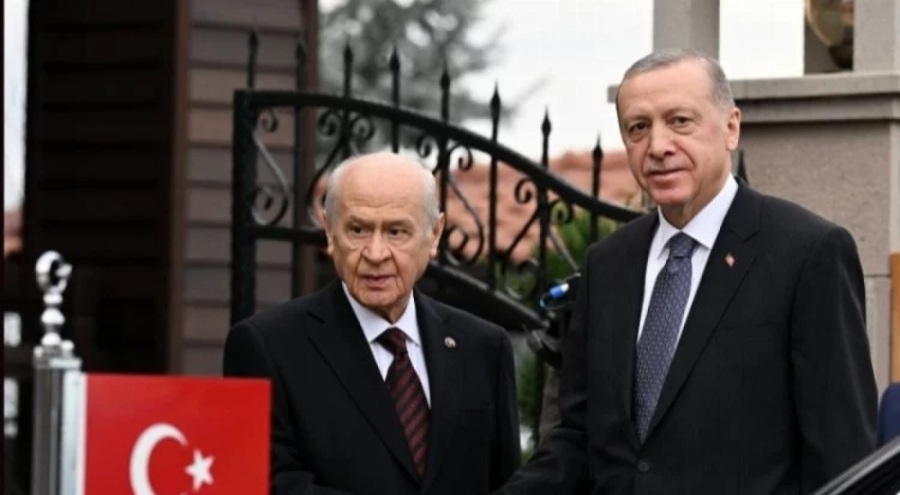 Cumhurbaşkanı Erdoğan, Bahçeli görüştü
