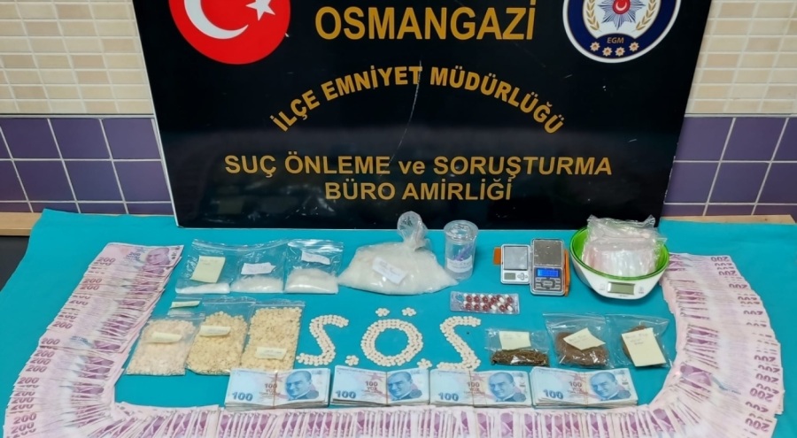 Bursa'da uyuşturucu operasyonu: Çok sayıda...