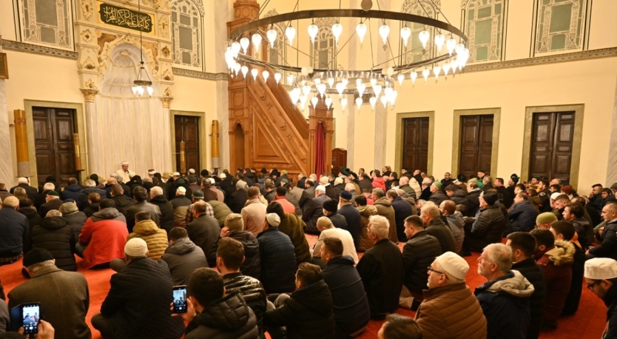 Bursa'da mübarek 3 aylar, Emir Sultan Camii'de karşılandı