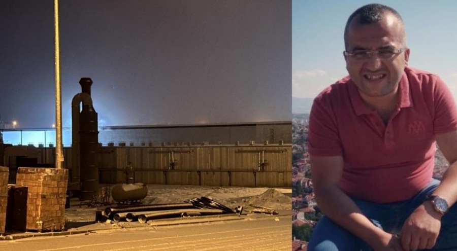 Kaynak yaparken başına demir parçası düşen işçi hayatını kaybetti