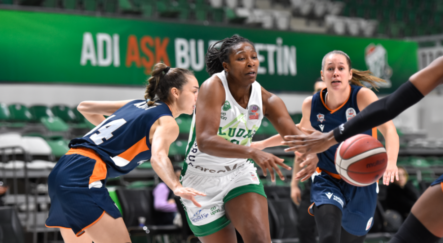 ÇBK Mersin, Bursa Uludağ Basketbol'u mağlup etti