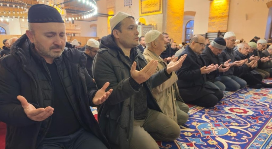 Bursa'da şehitler için dua edildi