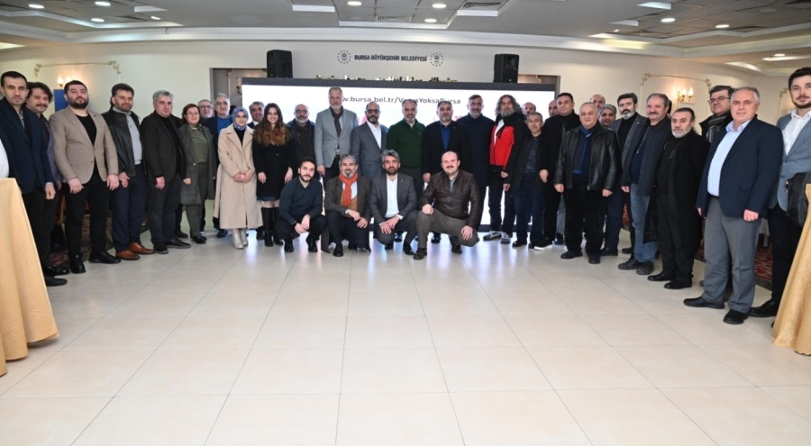 Başkan Aktaş, Mimar ve Mühendisler Grubu Bursa Şubesi ile buluştu