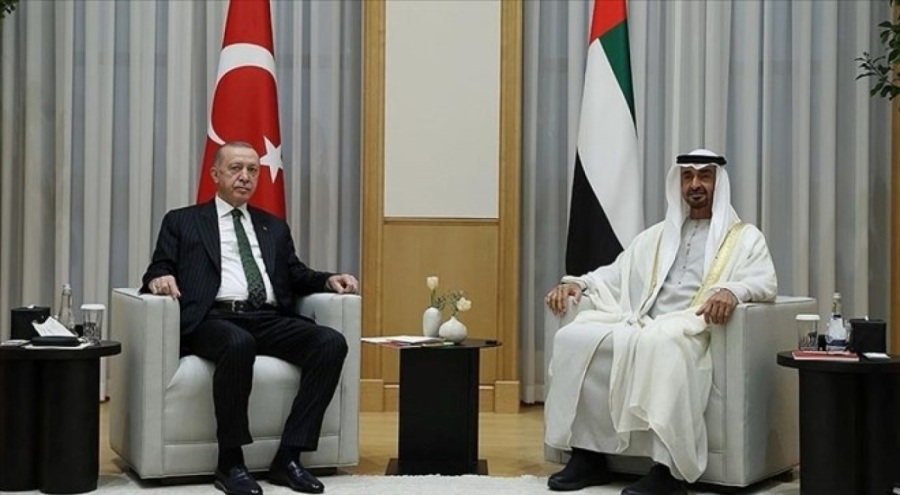 Erdoğan, BAE lideriyle görüştü