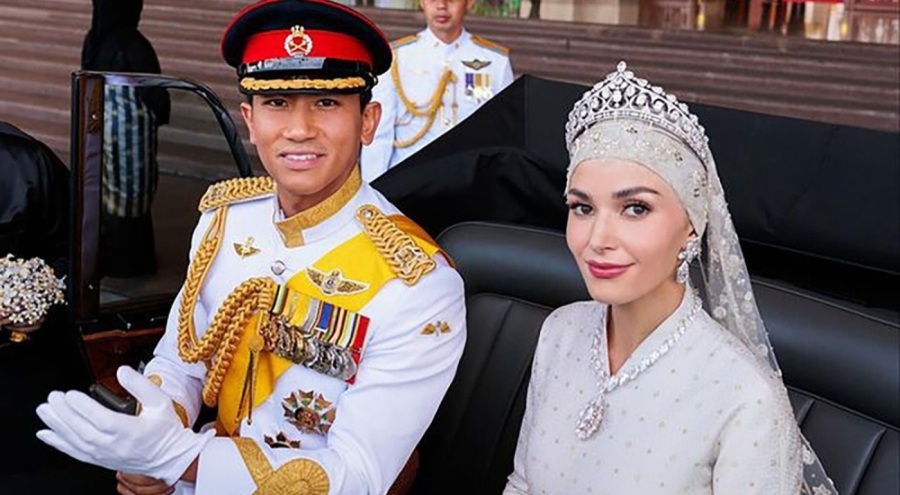 Brunei Prensi 10 gün süren düğünle halktan biriyle evlendi