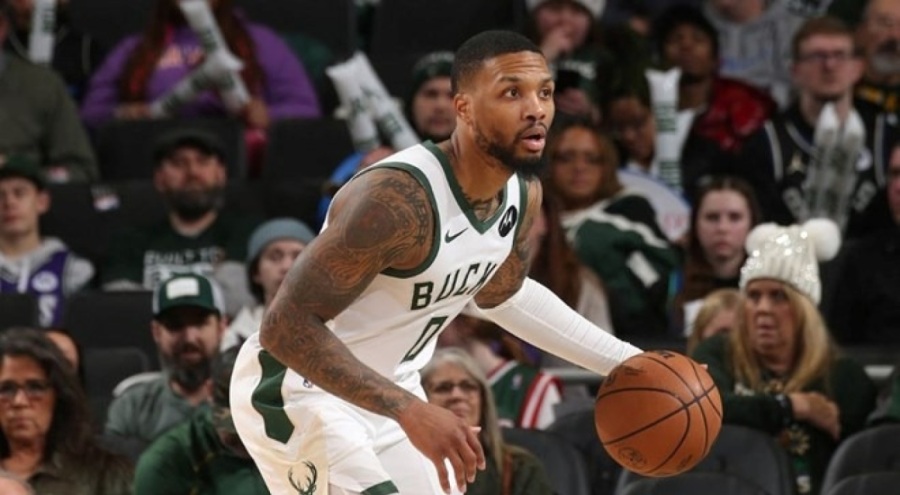 NBA'de Bucks, Lillard'ın son saniye üçlüğüyle Kings'i yendi