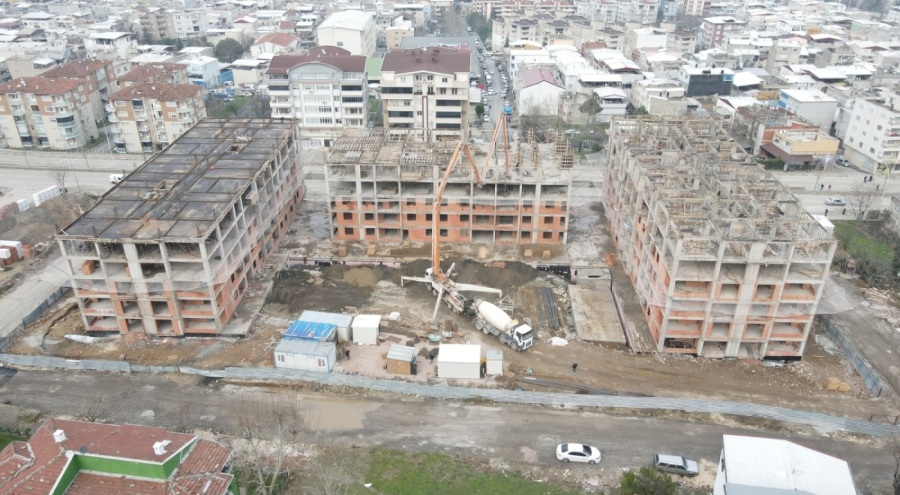 Bursa Mimarsinan Mahallesi'nde dönüşüm sürüyor