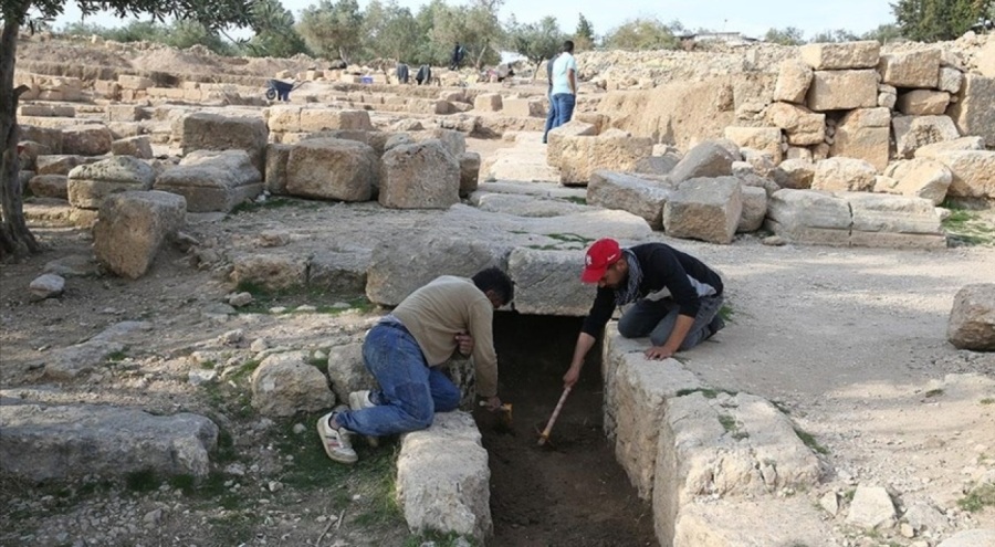 Dara Antik Kenti'nde 1500 yıllık içme suyu kanalı bulundu