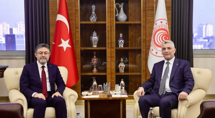 Bakan Bolat, Bakan Yumaklı ile bir araya geldi