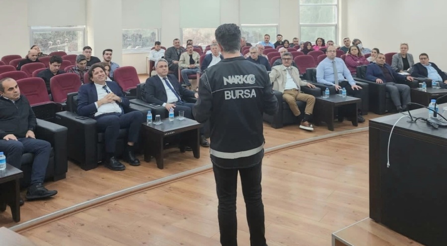 Bursa'da narkotik suçlarla mücadele eğitimi verildi