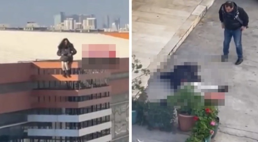 Esenyurt'ta 54 yaşındaki Yunan kadın, pasajın çatısından atlayarak intihar etti