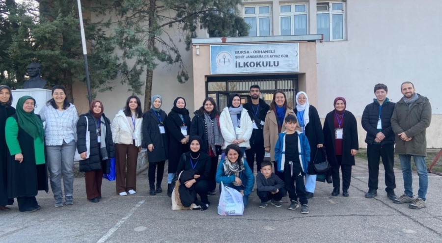 Bursa Uludağ Üniversitesi'nden öğretmen adaylarına köy okulu deneyimi