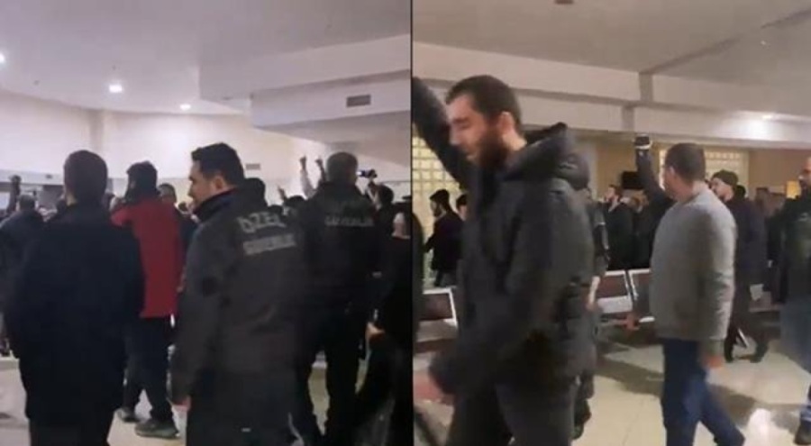 Adliyede 'şeriat' sloganları yükseldi! Atatürk'e hakaret davası