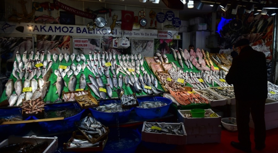 Balık tezgahlarında bolluk yok, çeşit çok